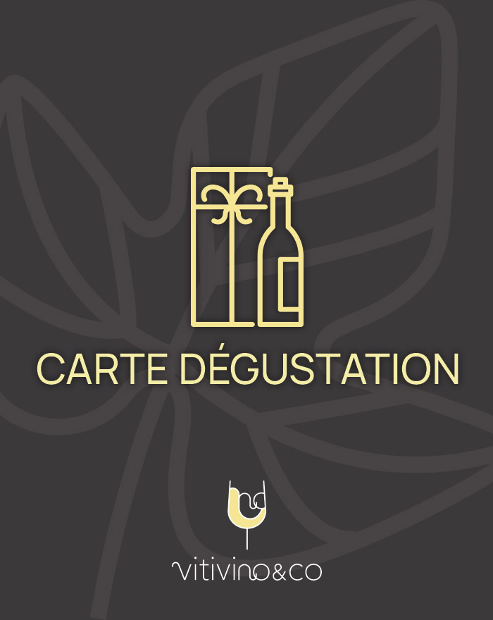 Carte dégustation VitiVino&Co