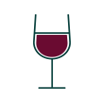 Icône vin rouge